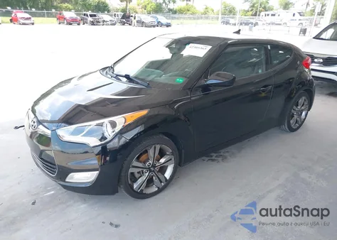 2016 Hyundai Veloster из США, поврежденный, VIN KMHTC6AD0GU257960